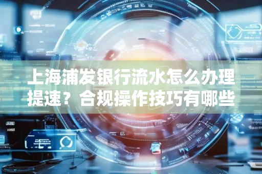 上海浦发银行流水怎么办理提速?合规操作技巧有哪些?